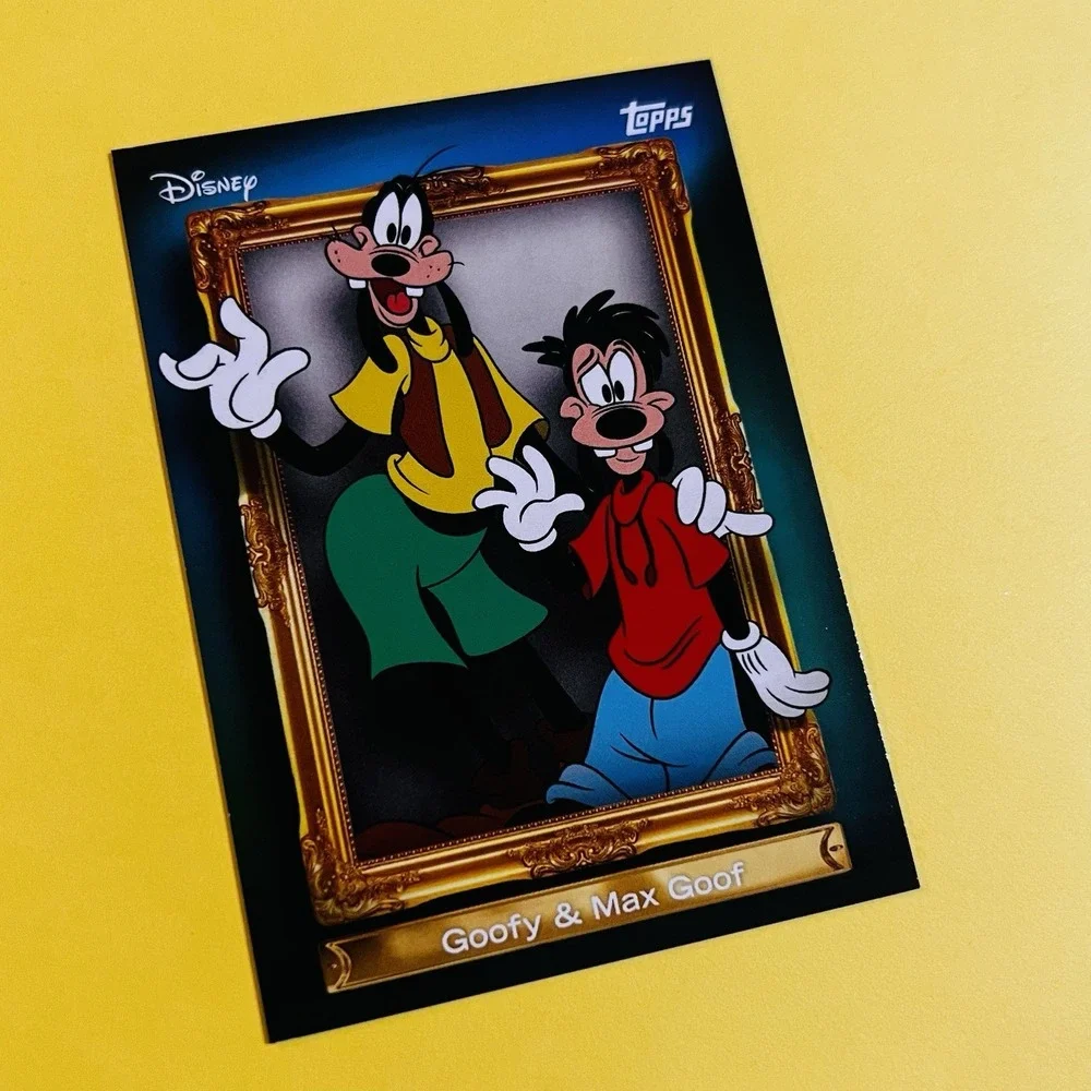 2026 Topps Disney Neon Goofy & Max Goof FF-23 Disney‎ Family First Frame Insert